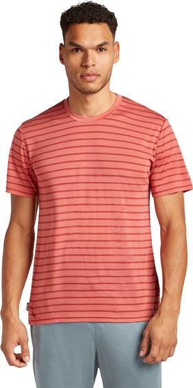 icebreaker Drayden Merino Blend Stripe Short Sleeve T-Shirt - Men's 