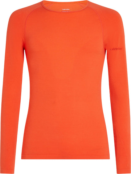 icebreaker 260 ZoneKnit Seamless Merino Blend Long Sleeve Crewe Thermal Top - Men's