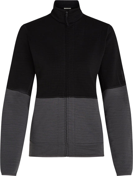 icebreaker Merino 400 RealFleece Descender Long Sleeve Zip Jacket - Women's