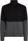 icebreaker Merino 400 RealFleece Descender Long Sleeve Zip Jacket - Men's - Black - Obsidian