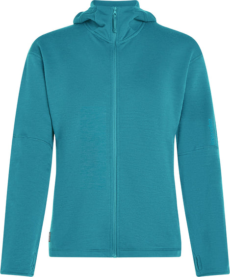 icebreaker Merino 360 RealFleece Elemental Long Sleeve Zip Hoodie - Women's