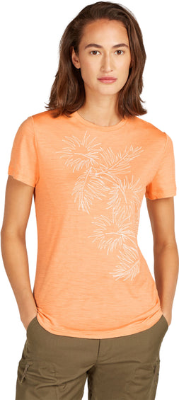 icebreaker Merino 150 Tech Lite Winter Floral Short Sleeve T-Shirt - Women's