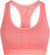 icebreaker 125 ZoneKnit Racerback Merino Blend Bra - Women's - Acid Pink