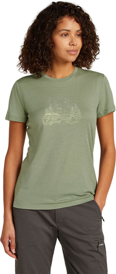 icebreaker Merino 150 Tech Lite III Van Camp T-Shirt  - Women's