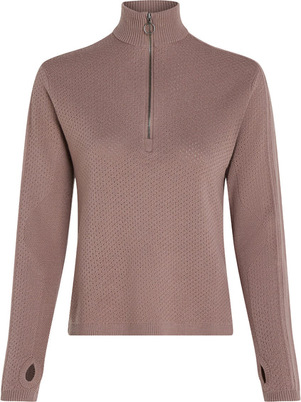 icebreaker Merino Icebreaker Anniversary Original Long Sleeve Half Zip Top - Women's