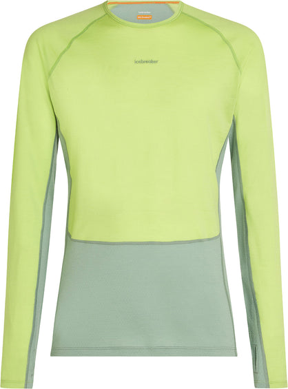 icebreaker Merino 200 ZoneKnit Long Sleeve Crew Neck Thermal Top - Men's