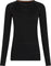 icebreaker Merino 200 ZoneKnit Long Sleeve Crew Neck Thermal Top - Women's - Black