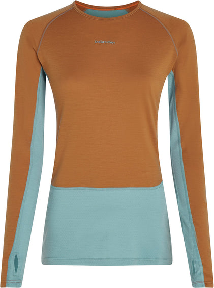 icebreaker Merino 200 ZoneKnit Long Sleeve Crew Neck Thermal Top - Women's