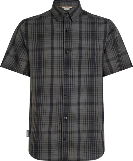 icebreaker Merino 125 Cool-Lite Steveston Short Sleeve Plaid Shirt - Men's