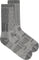 icebreaker Merino Hike+ Mountaineer Mid Calf Socks - Men's - Jet Heather - Black