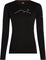 icebreaker Merino 200 Oasis Rainer Ridge Long Sleeve Crewe Thermal Top - Women's - Black