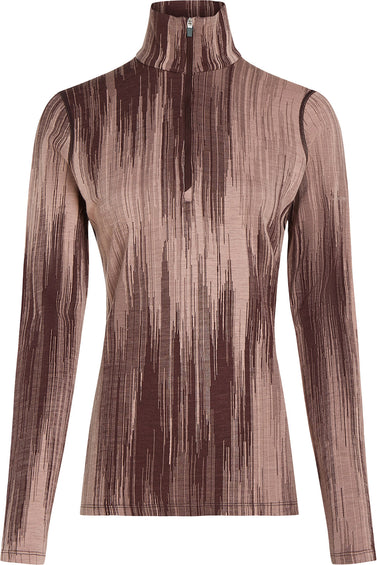 icebreaker Merino 260 Tech Vertex Peak Long Sleeve Half Zip Thermal Top - Women's