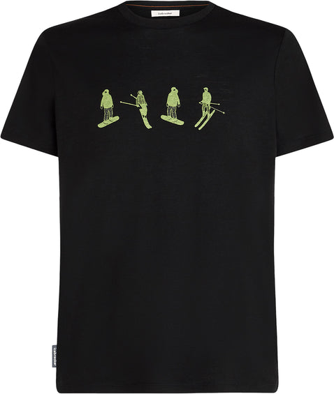 icebreaker Merino 150 Tech Lite Snow Day Short Sleeve T-Shirt - Men's