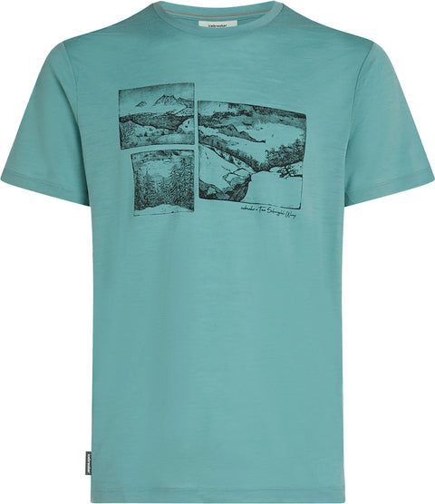 icebreaker Merino 150 Tech Lite The Climb Short Sleeve T-Shirt - Men's