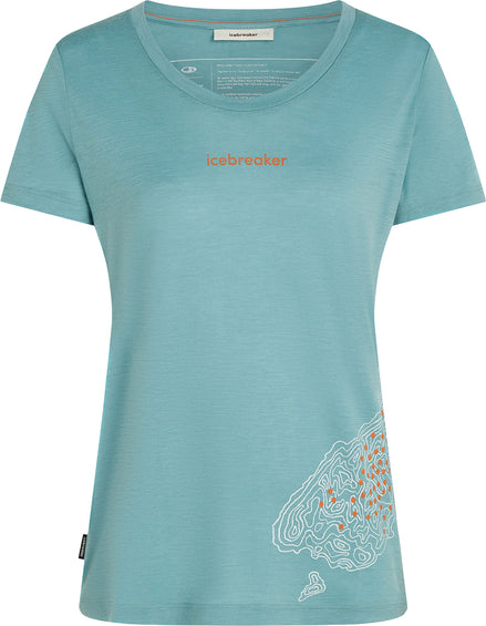 icebreaker Merino 150 Tech Lite 30th Anniversary Scoop Neck Short Sleeve T-Shirt - Women's