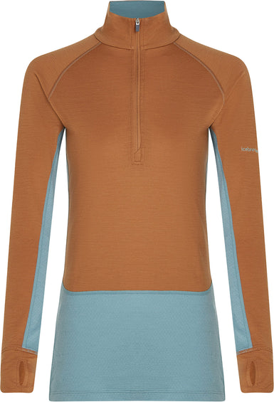 icebreaker Merino 200 ZoneKnit Long Sleeve Half Zip Thermal Top - Women's