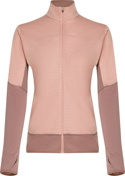 icebreaker 300 RealFleece Descender Merino Blend Long Sleeve Zip Jacket - Women's