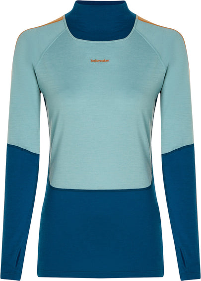 icebreaker Merino 200 Oasis+ Long Sleeve High Neck Thermal Top - Women's