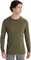 icebreaker Merino 200 Oasis Long Sleeve Crewe Thermal Top - Men's - Loden
