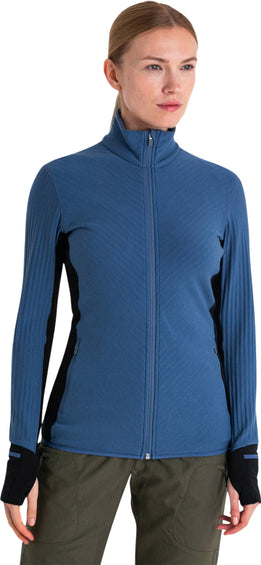 icebreaker Descender Long Sleeve Zip Jacket - Women's