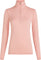icebreaker Merino 260 Tech Long Sleeve Half Zip Thermal Top - Women's - Blush