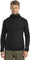 icebreaker Quantum Merino Blend Hybrid Long Sleeve Zip Hoodie - Men's - Black