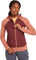 icebreaker Quantum Merino Blend Hybrid Long Sleeve Zip Hoodie - Women's - Cedar Wood - Port - Cb