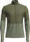 icebreaker 200 RealFleece Descender Merino Blend Long Sleeve Half Zip Jacket - Men's - Sphagnum - Lichen - Cb