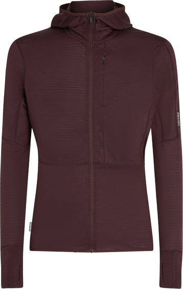 icebreaker 200 RealFleece Descender Merino Blend Long Sleeve Zip Hoodie - Men's