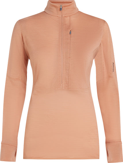 icebreaker 200 RealFleece Descender Merino Blend Long Sleeve Half Zip Jacket - Women's