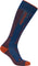 icebreaker Merino Ski+ Medium Over the Calf  Mountain Contour Socks - Men's - Atlantis - Agate