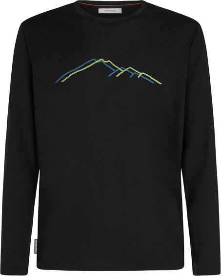 icebreaker Merino 150 Tech Lite Rainer Ridge Long Sleeve T-Shirt - Men's