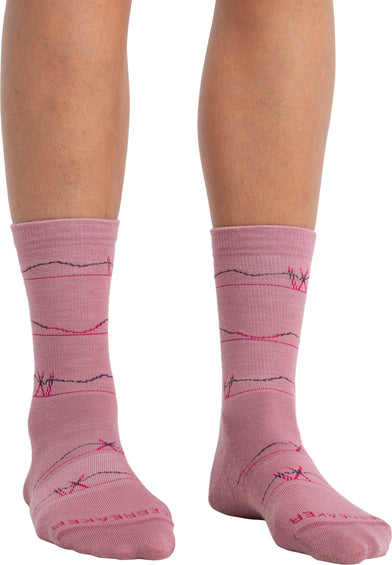 icebreaker Merino Lifestyle Ultralight Crew Ski Socks Backcountry - Women's
