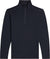 icebreaker Merino 200 Oasis Long Sleeve Half Zip Thermal Top - Men's - Midnight Navy
