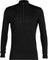 icebreaker Merino 175 Everyday Long Sleeve Half Zip Thermal Top - Men's - Black
