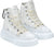 INUIKII Matilda Canvas High 23 Sneaker - Women's - White