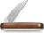 The James Brand The Pike Stainless Blade Pocket Knife - Rosewood - Stainless - Wood - Straight