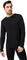 Kombi MerinoMIX ACTIVE Crew Top – Men - Black