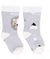 Kombi Adorable Two Pairs Socks - Baby - Light Baby Peaks