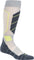 Kombi Silky Tech Extra Light Ski Socks - Unisex - Light Heather Grey
