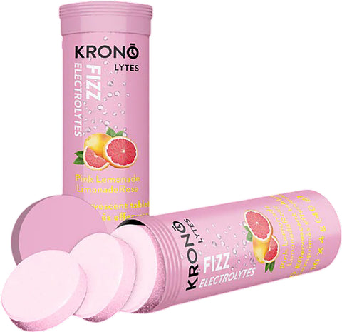 Krono Nutrition Fizz Electrolyte Tablets - 12 Tubes of 10 Tablets