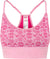 Kari Traa Var Printed Sports Bra - Women's - Bright Pink - Spink