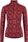 Kari Traa Edith Half Zip Base Layer Top - Women's - Burgundy Red