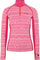 Kari Traa Tale Half Zip Base Layer Top - Women's - Bright Pink - Spink