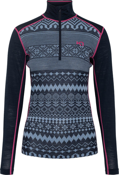 Kari Traa Live Half Zip Base Layer Top - Women's