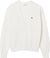 Lacoste Moss Stitch V Neck Cotton Cardigan - Women's - Farine