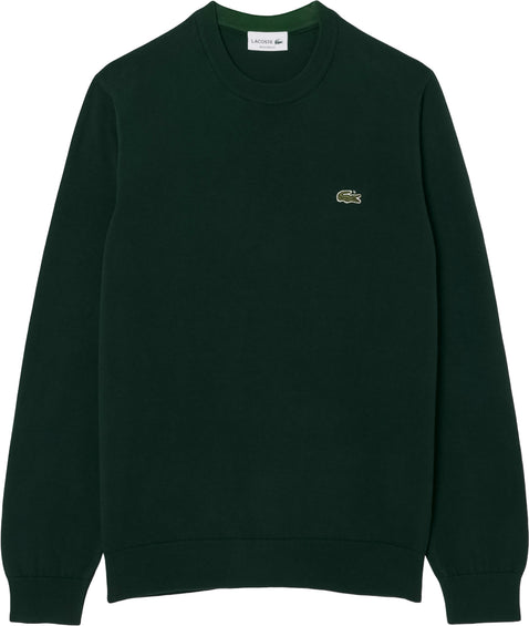 Lacoste Organic Cotton Crew Neck Sweater - Men's