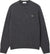 Lacoste Wool Crew Neck Sweater - Men's - Bitumen Heather