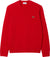 Lacoste 3D Knit Cashmere Crew Neck Sweater - Men's - Red