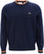 Lacoste Striped Cotton Jersey Sweater - Men's - Navy Blue - Briquette